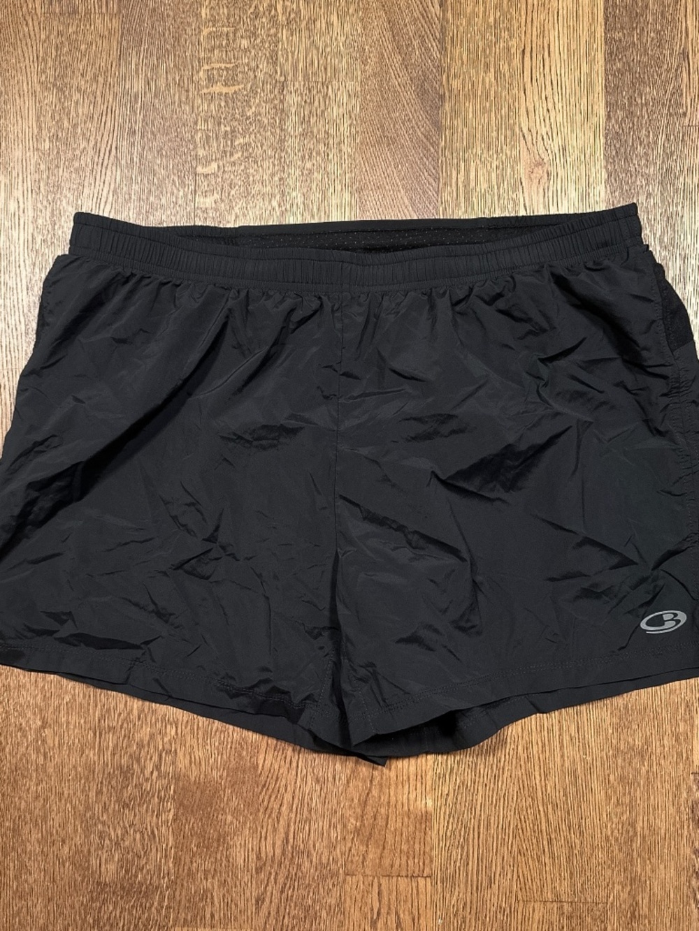 Icebreaker Cool Lite Nylon Running Shorts w/ Wool Lining Brief 4.5in Mens Large